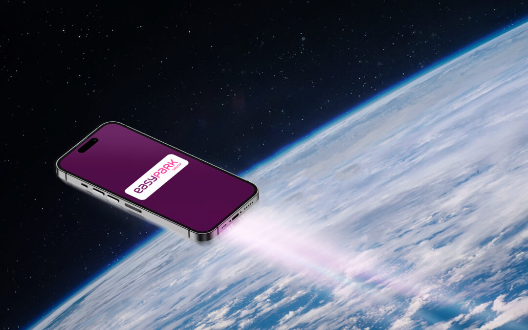 Easypark’s parking app was launched into space from Grimeton